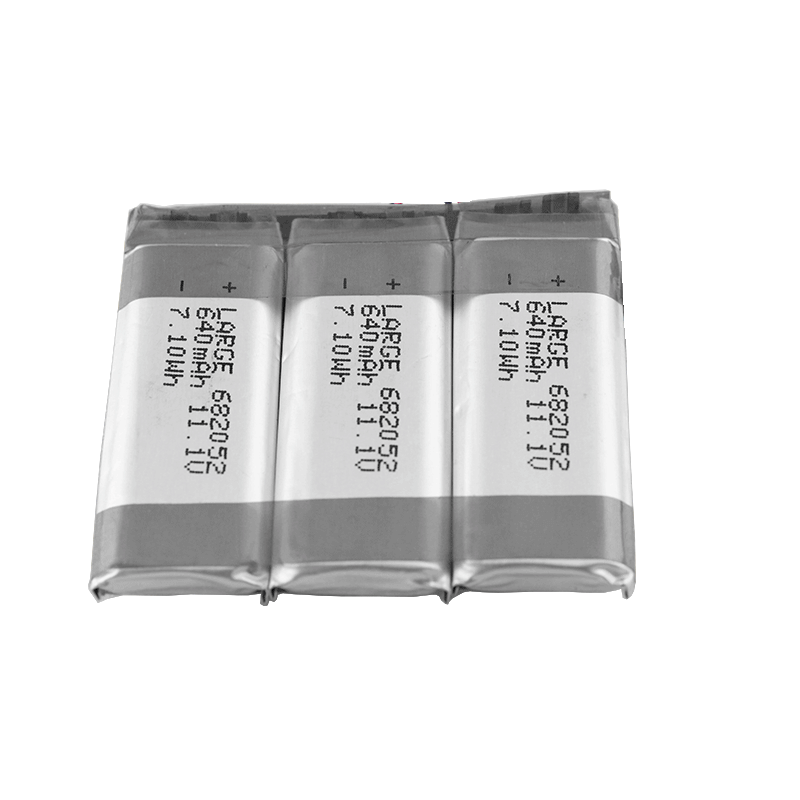 11.1V 640mAh 682052 超声波流量计聚合物电池 软包电池
